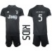 Juventus Manuel Locatelli #5 Babykleding Derde Shirt Kinderen 2023-24 Korte Mouwen (+ korte broeken)